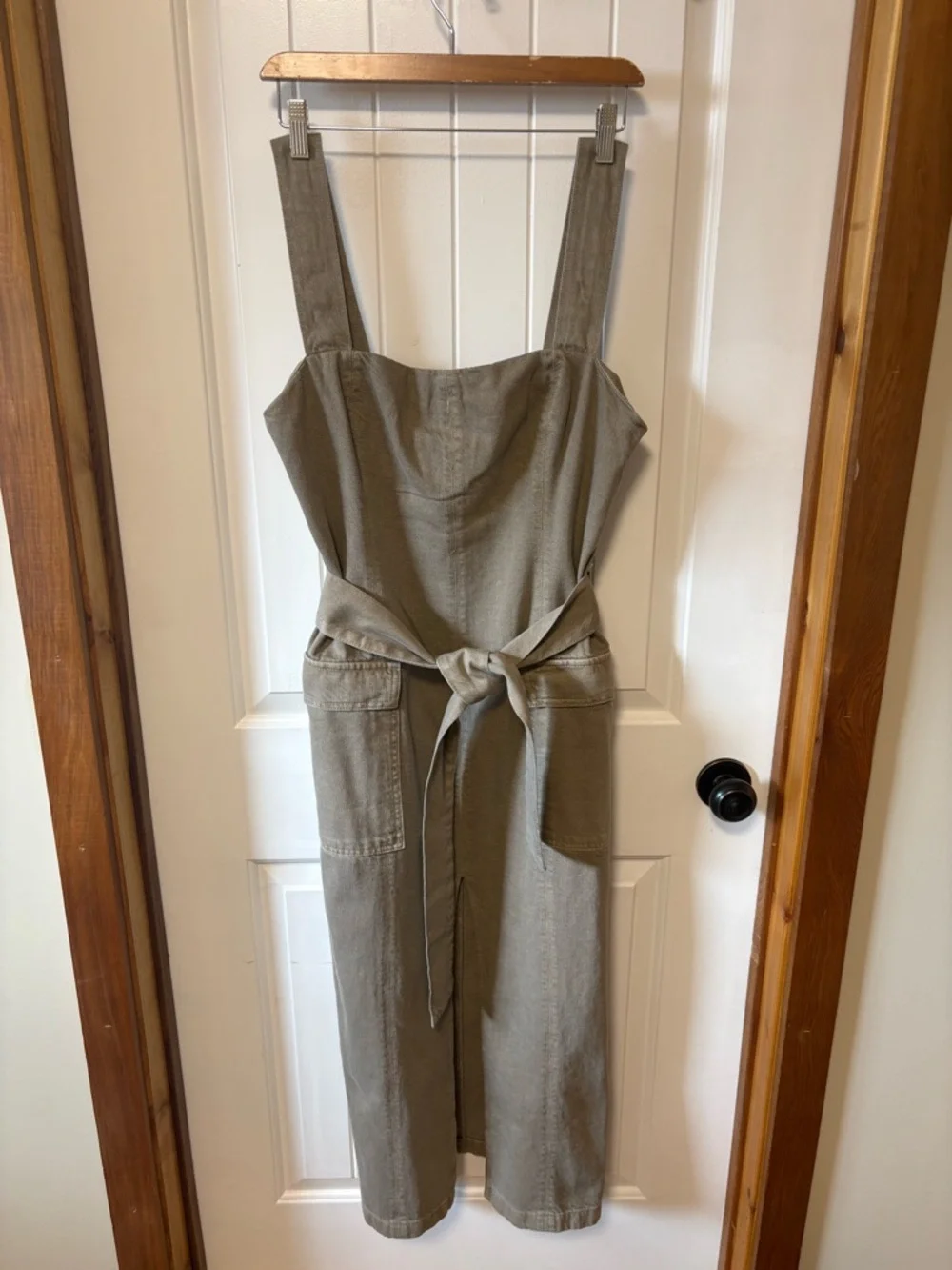 Dynamite Safari Denim Maxi Dress - Picture 2 of 6